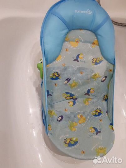 Шезлонг для купания новорожденных