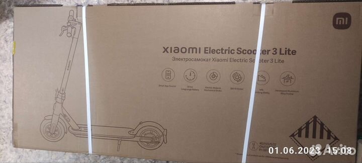 Электросамокат Xiaomi electric scooter 3 lite