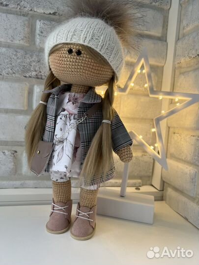 Интерьерная кукла ручной работы
