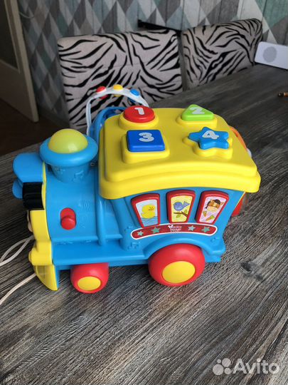 Паровоз и машинки