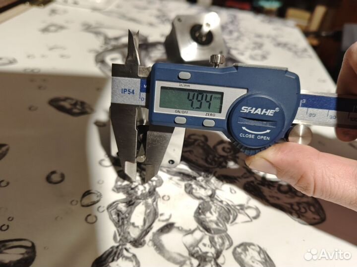 Шаговый двигатель nema 17