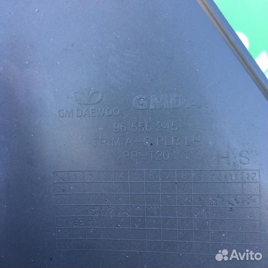 Обшивка стойки Шевроле Лачетти