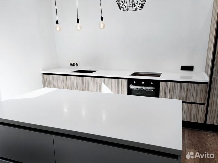 Кухонный остров Столешница из иск камня Hi-Macs m2