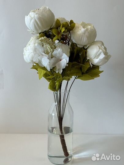 Искусственные цветы пионы