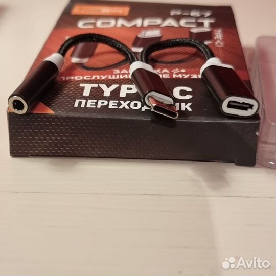 Переходник Type-C Jack 3,5 FaisON P-67 новый