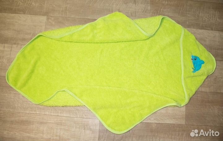 Полотенце с капюшоном для малыша