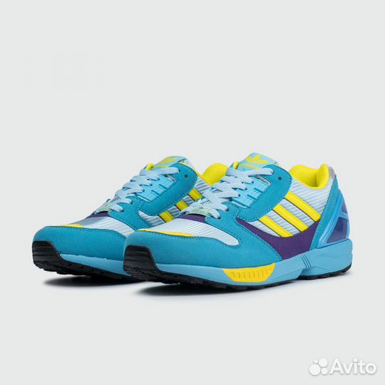 Кроссовки Adidas ZX 8000 Blue Yellow