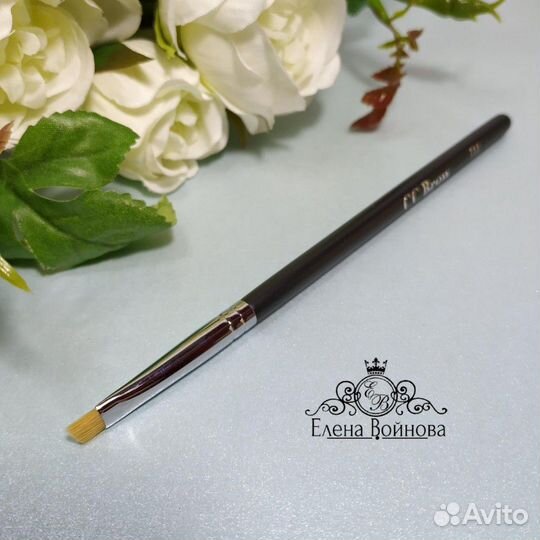 Кисть для хны для покраски бровей