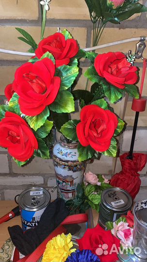 Букеты искуственных цветов,штучные