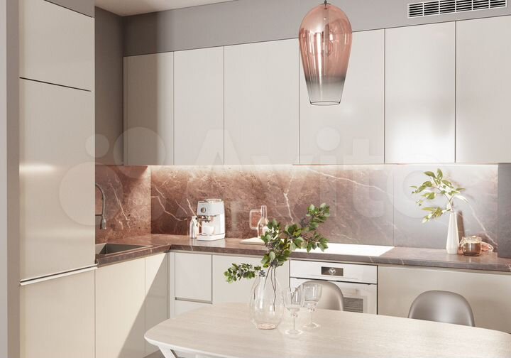 2-к. квартира, 62,1 м², 12/23 эт.