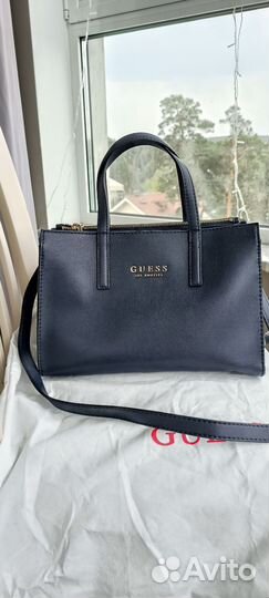 Сумка guess 2 в 1 с клачем оригинал