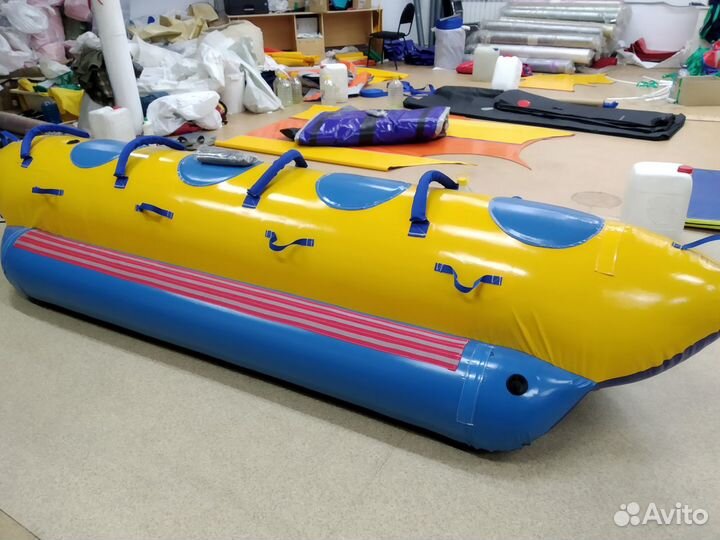 Надувной банан с ремкомплектом