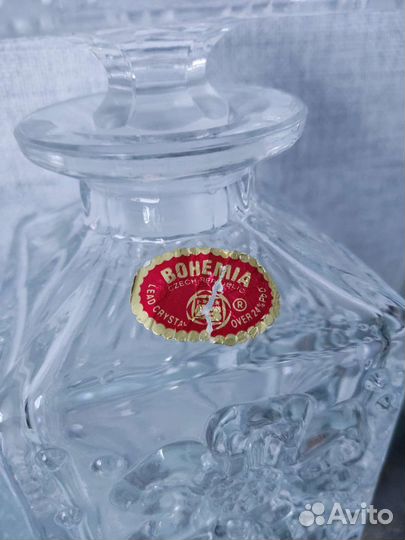 Графин хрустальный богемия