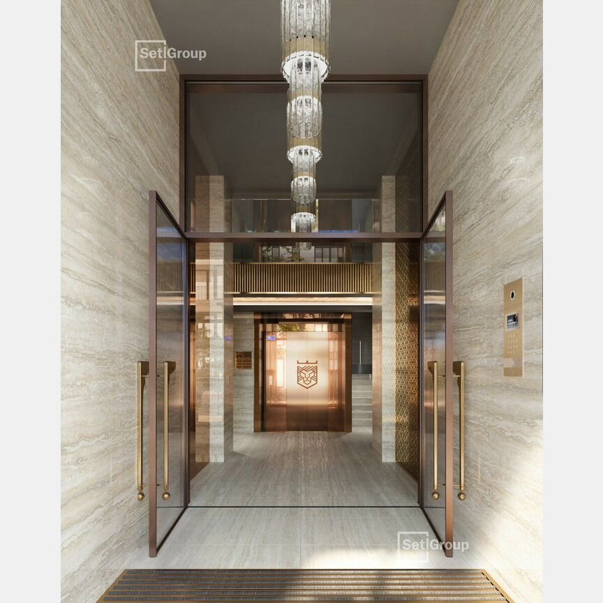 2-к. апартаменты, 126,1 м², 1/6 эт.