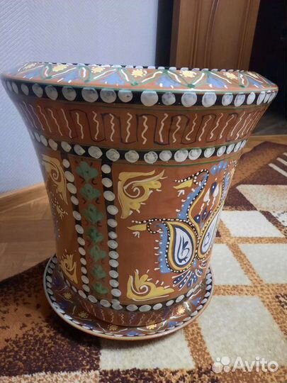 Горшок для цветов керамика