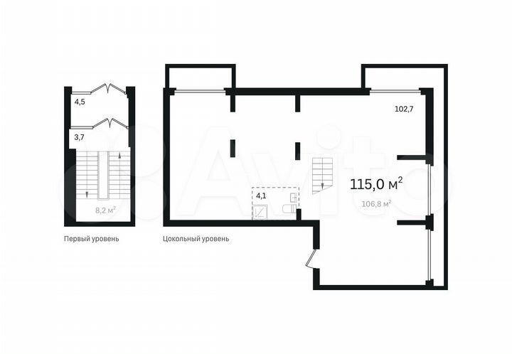 Продам торговое помещение, 115 м²