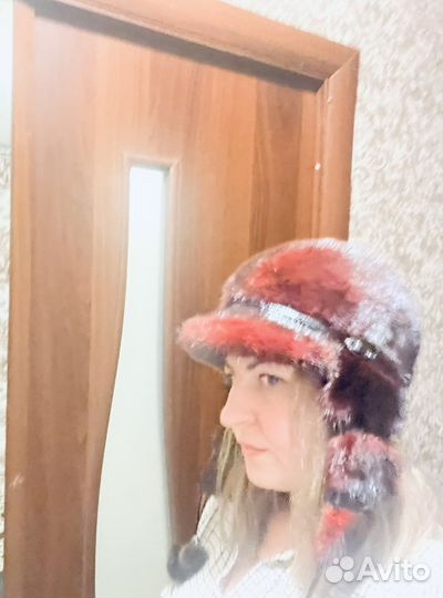 Шапка норковая женская натуральная