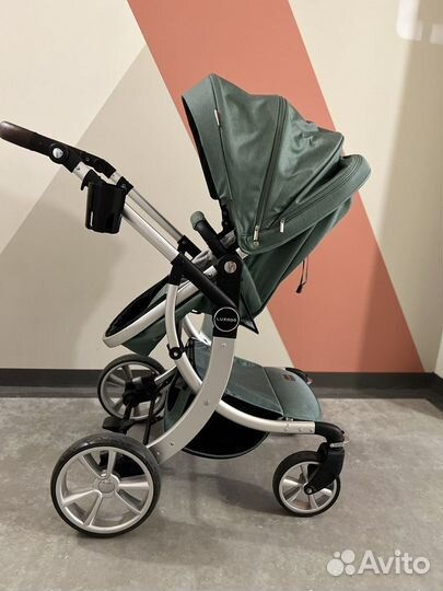Коляска luxmom 3 в 1 (модель 608, 2022г)