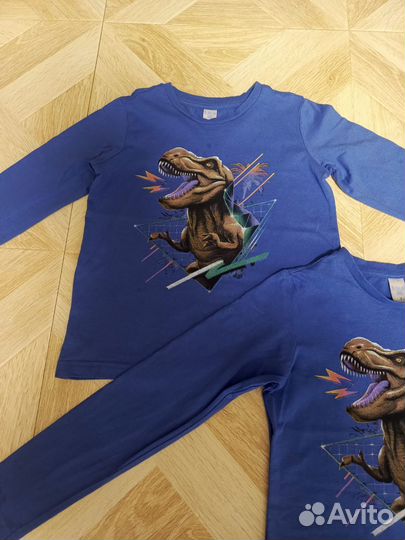 Лонгслив для двойни 122. Лонг