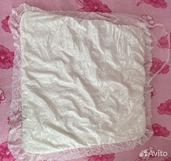 Конверт одеяло на выписку осень-зима-весна