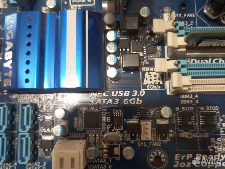 Материнская плата 1156 Gygabyte GA- P55A-UD3