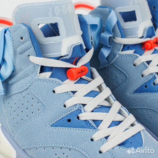 Air Jordan 6 x Travis Scott Light Blue