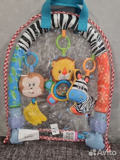 Дуга подвесная с игрушками развивающая