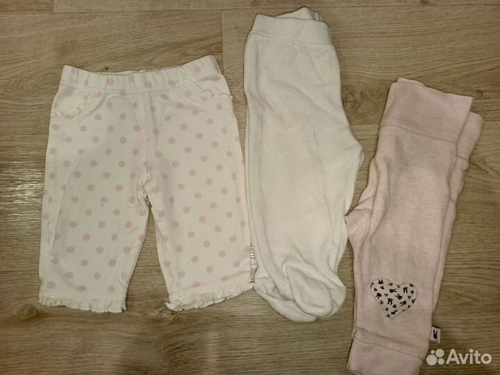 Пакет вещей на девочку 62 68 74