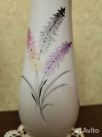 Винтажная фарфоровая ваза из Баварии