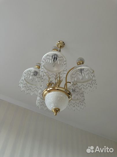 Люстра, 2 бра и светильник Cremasco Италия