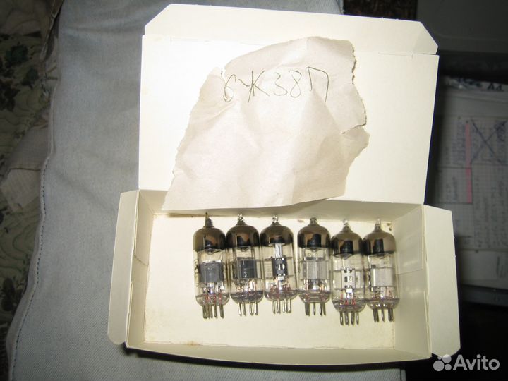 Радиолампы, Список внутри