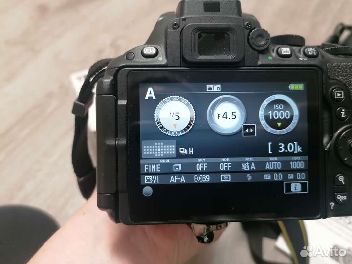 Фотоаппарат nikon D 5500 + 2 объектива