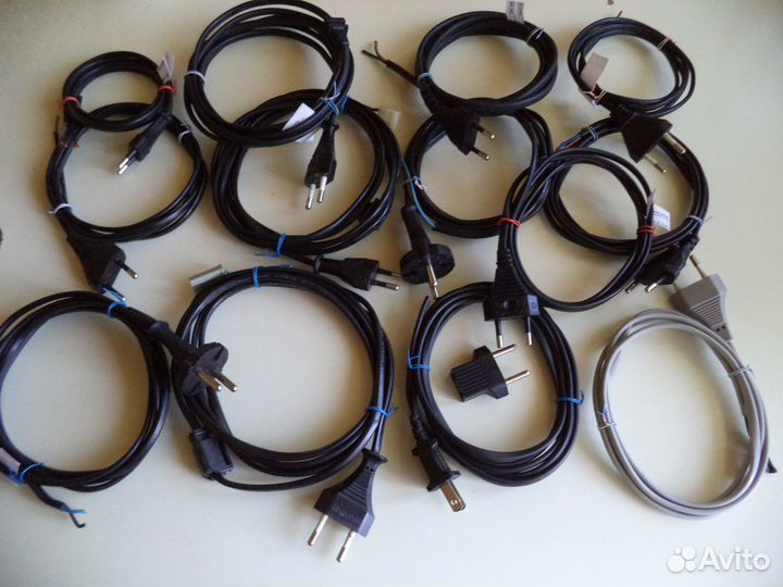 Провода с вилками 1.5-2 метра