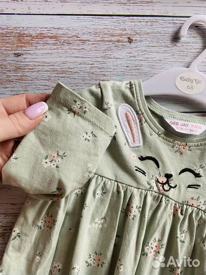 Платье для девочки 80-86