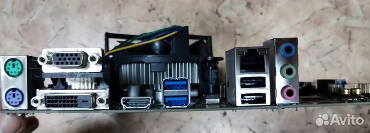 Материнская плата с процессором, возможен обмен