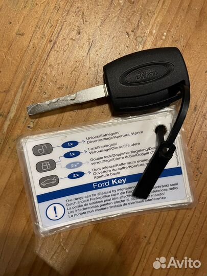 Ключ на ford focus 2 3