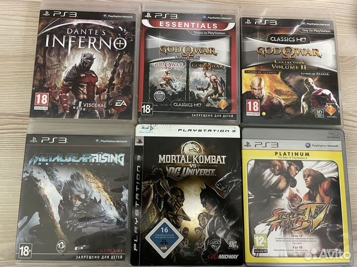 Слешеры / спорт ps3 UFC MK NBA NHL FIFA19