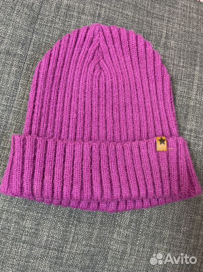 Шапка для девочки демисезонная 3-4 года
