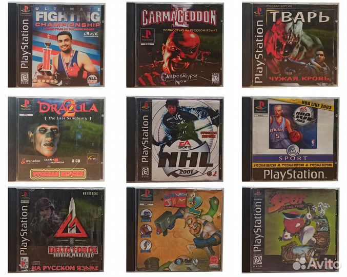 Игры для PS1, Playstation, PS one - ч4