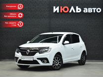 Renault Sandero 1.6 MT, 2018, 99 691 км, с пробегом, цена 935 000 руб.