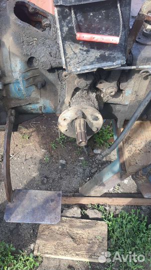 Коробка, задний мост Т-40