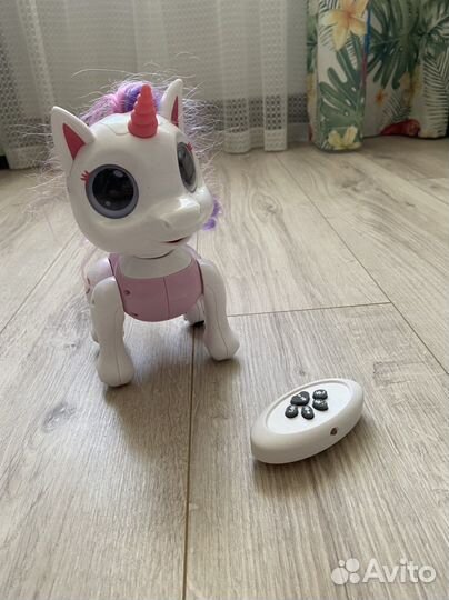 Игрушка робот кошка единорог