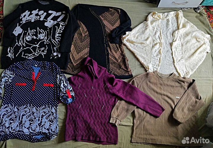 Вещи пакетом штучно 48-50-52-54-56-58-60 разм
