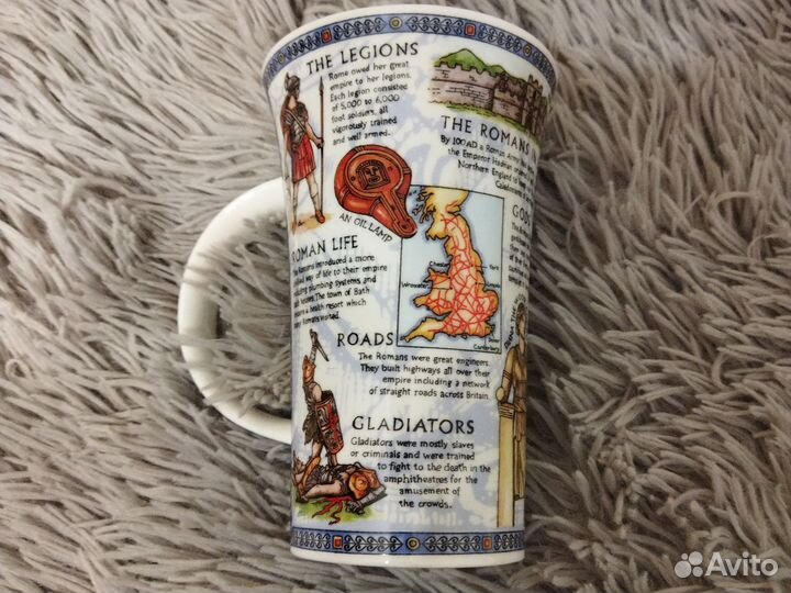 Кружка подарочная, костяной фарфор