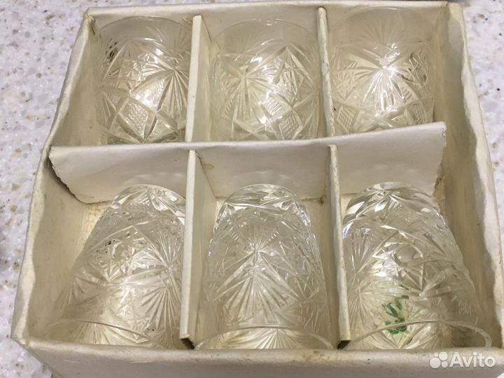 Стопка хрустальная СССР