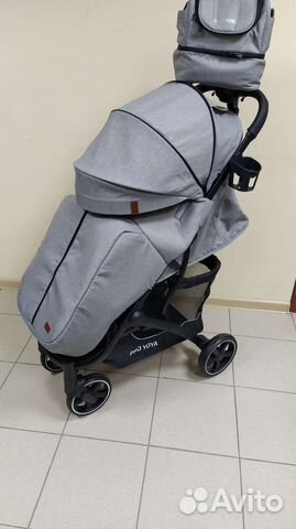 Новая коляска Yoya Pro 24(серый)с амортизацией