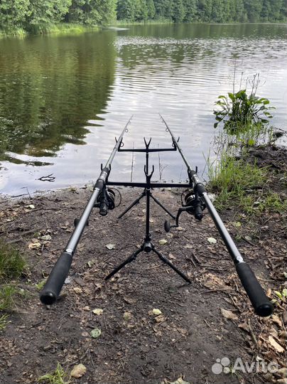 Карповое удилище с род под