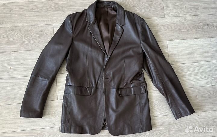 Пиджак Zara кожаный Leather jacket Zara