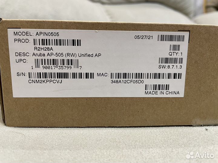 Точка доступа Aruba AP-505 (RW) Unified AP