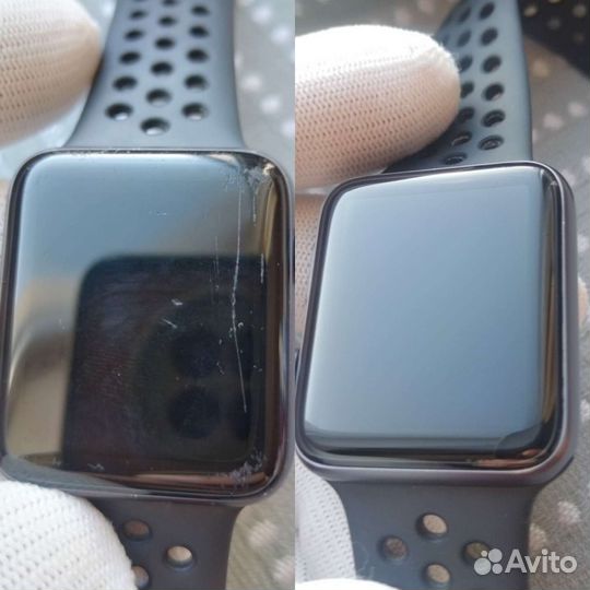 Полировка экранов, Apple Watch, смарт-часов